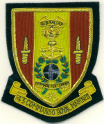 43 Cdo RM - Blazer Badge